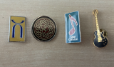 Enamel brooch collection